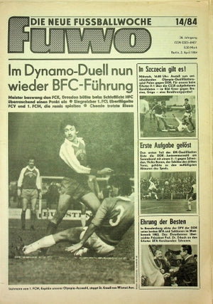 Fuwo Fussballwoche 14/1984