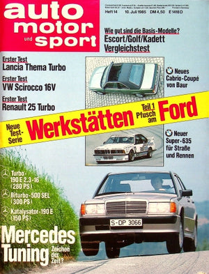 Auto Motor und Sport 14/1985