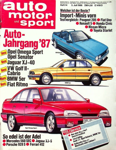Auto Motor und Sport 14/1986