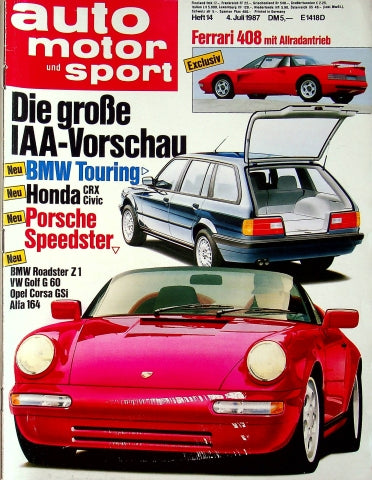 Auto Motor und Sport 14/1987