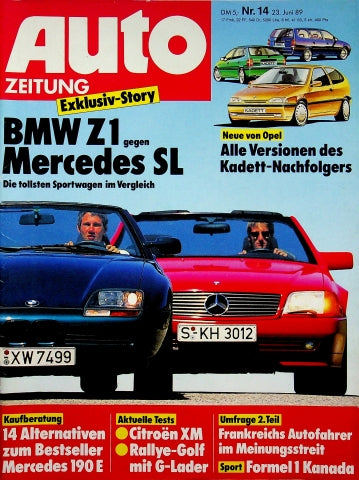 Autozeitung 14/1989