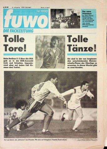 Fuwo Fussballwoche 14/1990