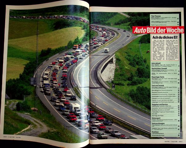 Inhaltsverzeichnis Auto Bild 14/1993