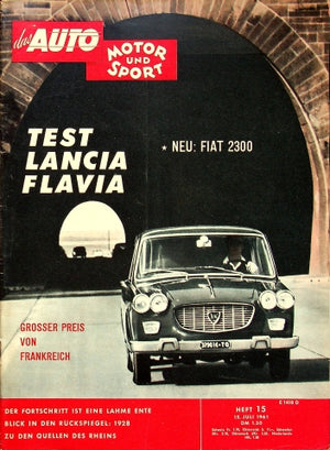 Auto Motor und Sport 15/1961