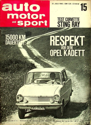 Auto Motor und Sport 15/1963