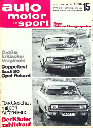 Auto Motor und Sport 15/1967