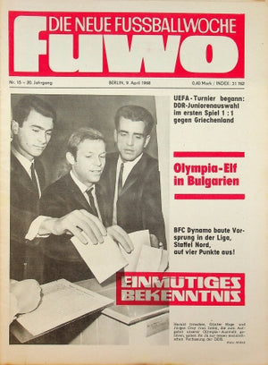 Fuwo Fussballwoche 15/1968