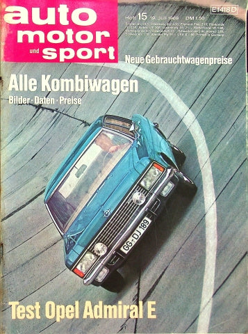 Auto Motor und Sport 15/1969