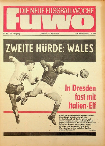 Fuwo Fussballwoche 15/1969