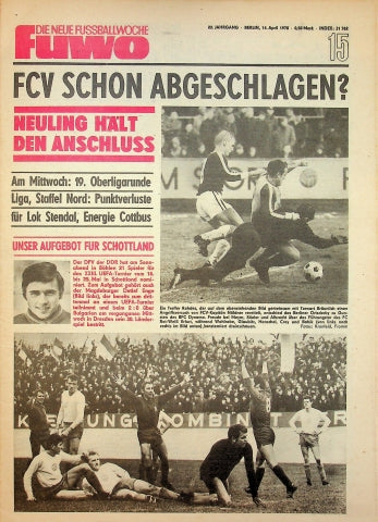Fuwo Fussballwoche 15/1970