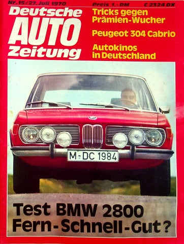 Autozeitung 15/1970