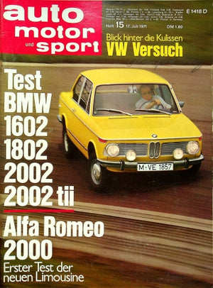 Auto Motor und Sport 15/1971