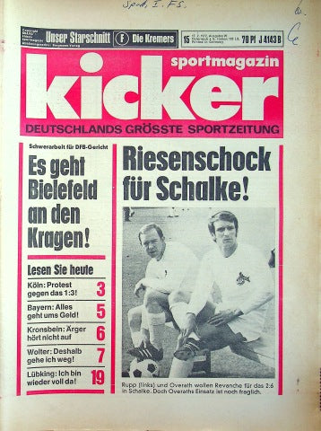 Kicker 15/1972