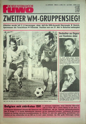 Fuwo Fussballwoche 15/1973