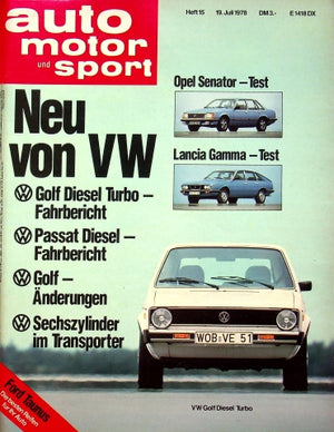 Auto Motor und Sport 15/1978