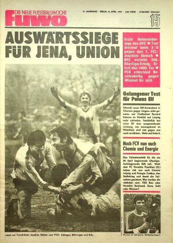 Fuwo Fussballwoche 15/1979