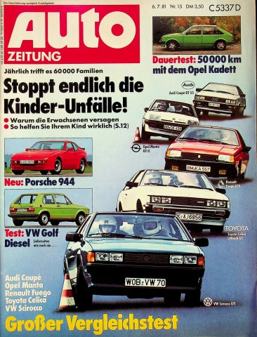 Autozeitung 15/1981