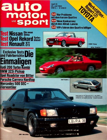 Auto Motor und Sport 15/1984