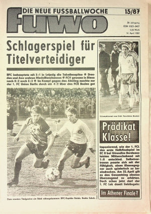Fuwo Fussballwoche 15/1987