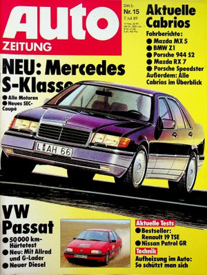 Autozeitung 15/1989