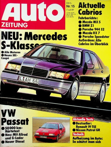 Autozeitung 15/1989