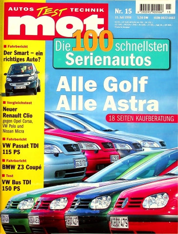 MOT 15/1998