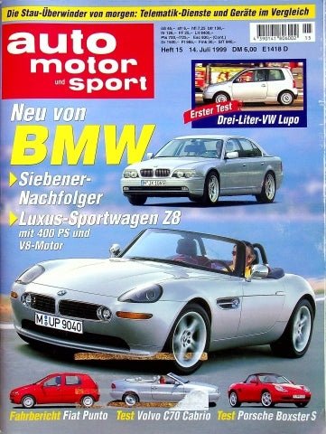 Auto Motor und Sport 15/1999