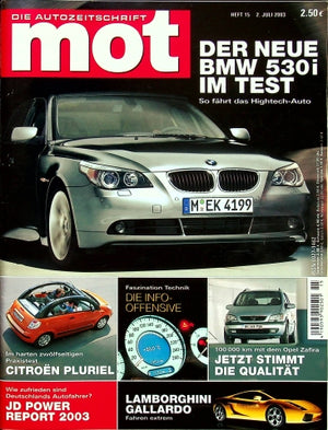 MOT 15/2003