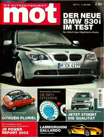 MOT 15/2003