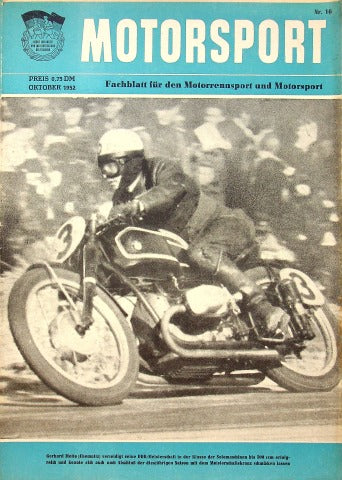 Illustrierter Motorsport 16/1952