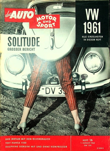 Auto Motor und Sport 16/1960