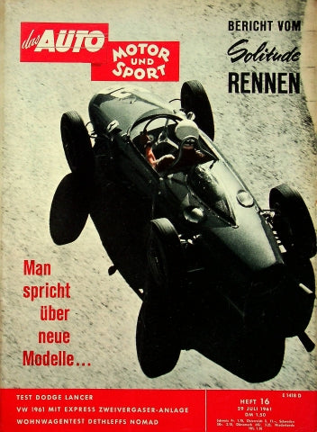 Auto Motor und Sport 16/1961