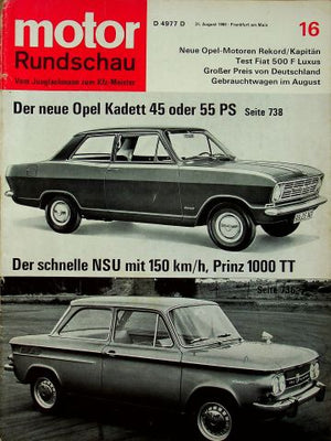 Motor Rundschau 16/1965