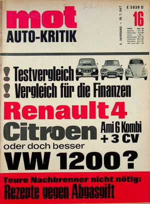 MOT 16/1967