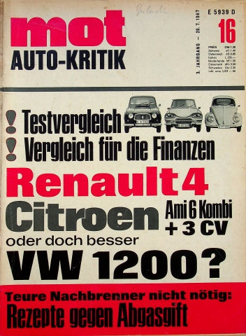 MOT 16/1967