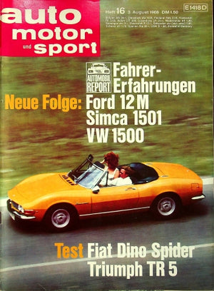 Auto Motor und Sport 16/1968