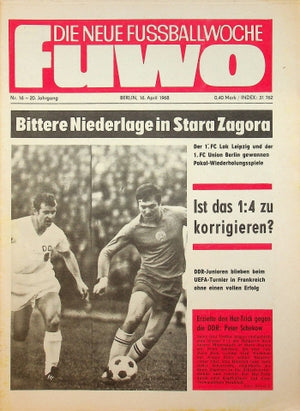 Fuwo Fussballwoche 16/1968