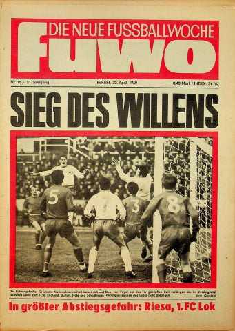 Fuwo Fussballwoche 16/1969