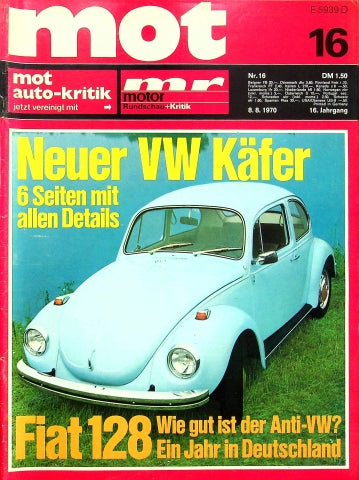 MOT 16/1970