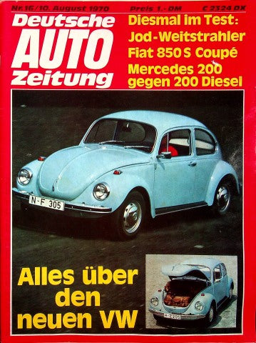 Autozeitung 16/1970