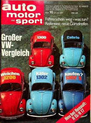 Auto Motor und Sport 16/1971