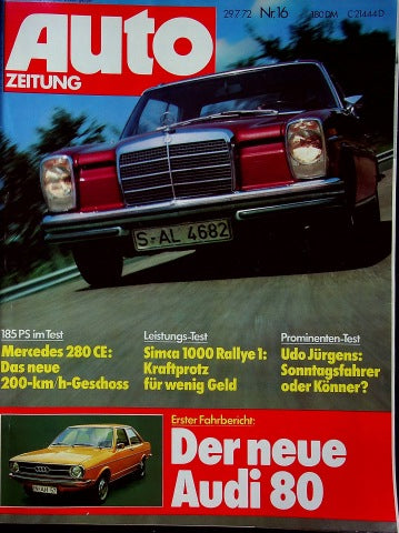 Autozeitung 16/1972