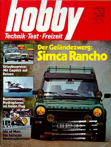 Hobby 16/1977