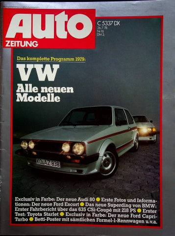 Autozeitung 16/1978