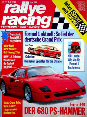 Rallye Racing 16/1987