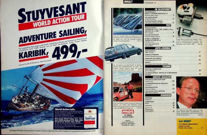 Inhaltsverzeichnis MOT 16/1987