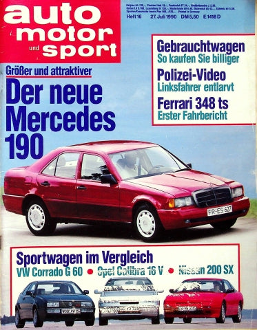 Auto Motor und Sport 16/1990