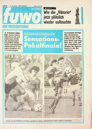 Fuwo Fussballwoche 16/1990