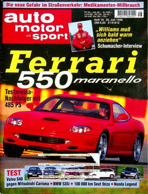 Auto Motor und Sport 16/1996