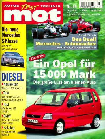 MOT 16/1998